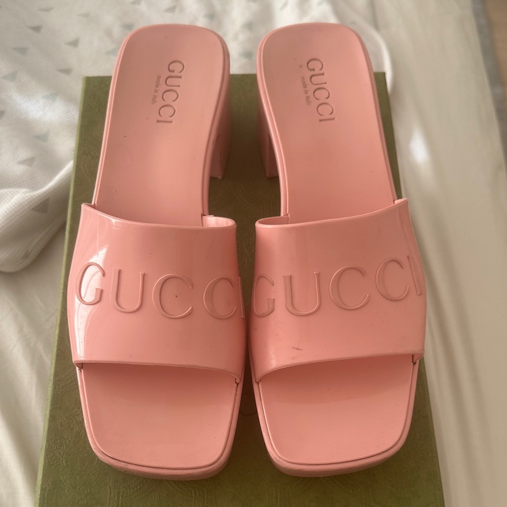 Gucci Blush Pink Women's Mules